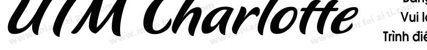 UTM Charlotte字体转换